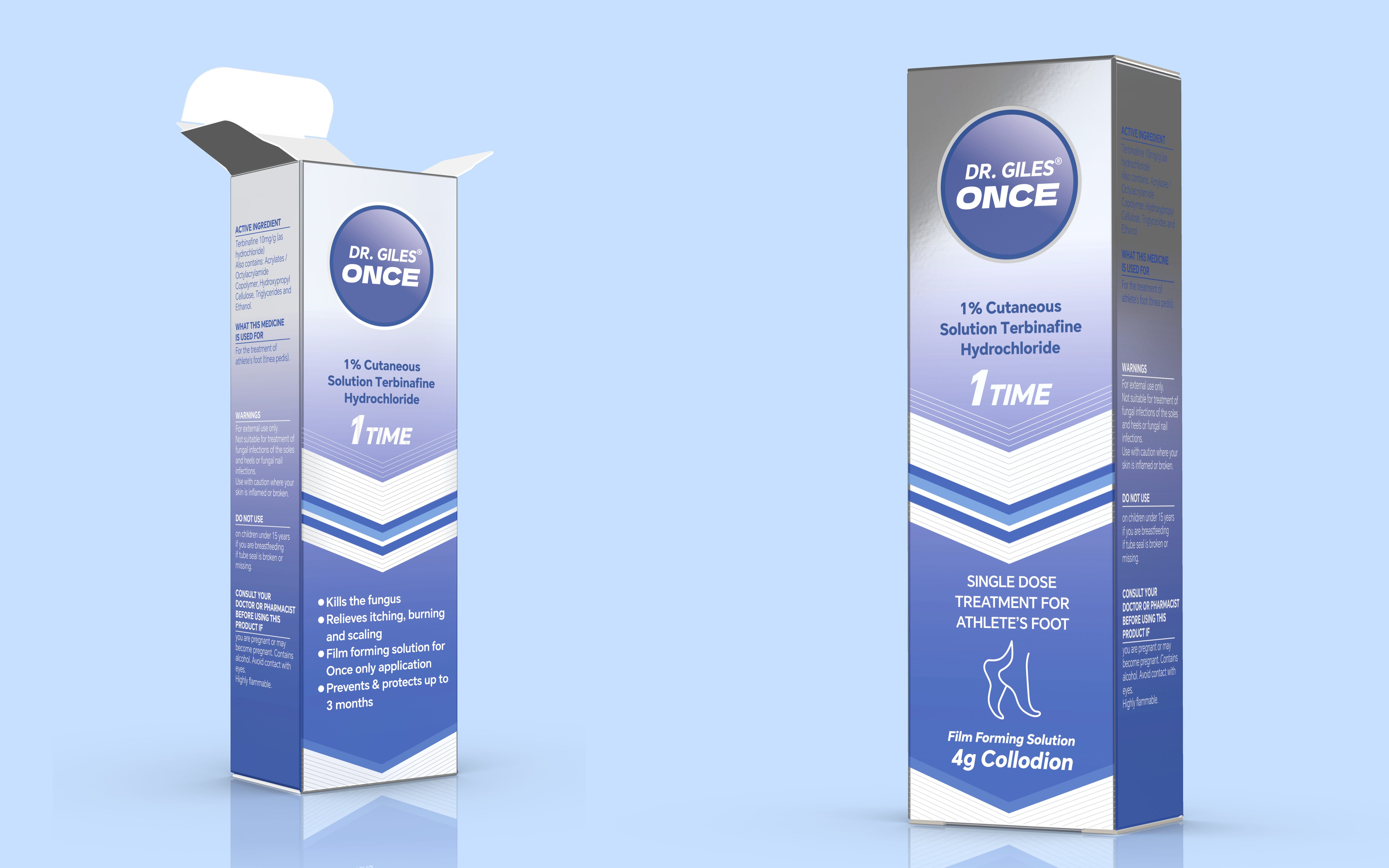 Dr Giles ONCE Terbinafine Gel